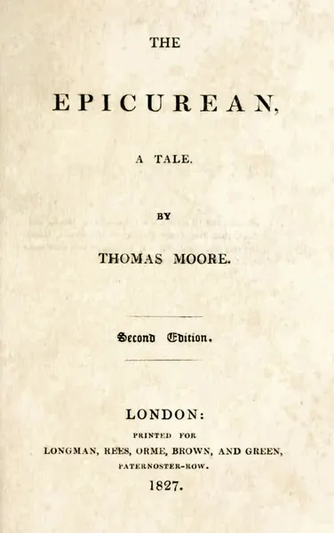 Capa de The Epicurean