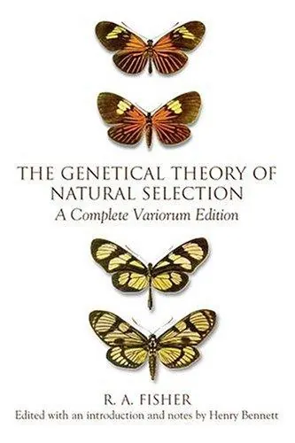 Portada de La teoría genética de la selección natural