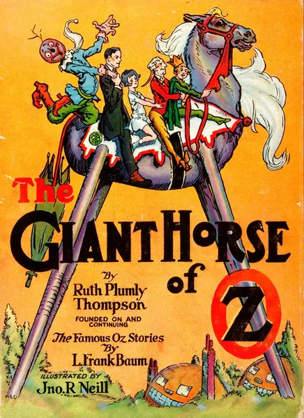 Capa de The Giant Horse of Oz