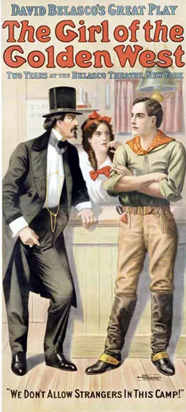 Capa de The Girl of the Golden West