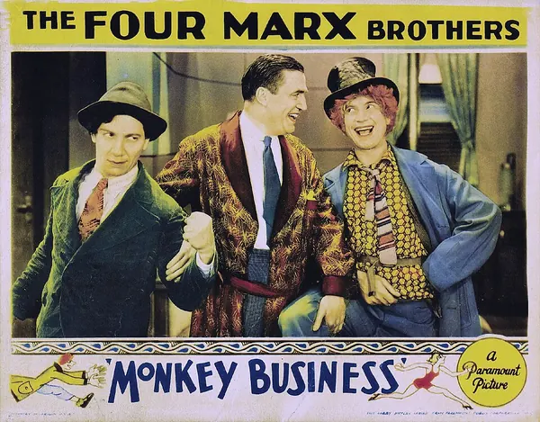 Capa de Monkey Business