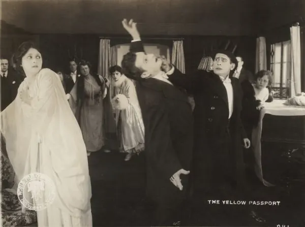 Capa de The Yellow Passport