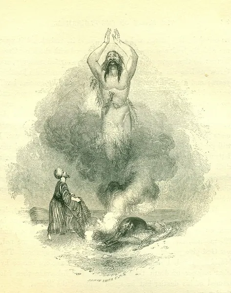 Capa de O Pescador e o Gênio
