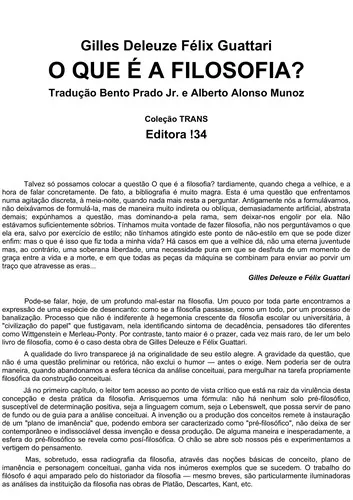 Capa de Qu'est-ce que la philosophie?