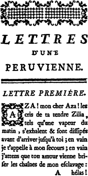 Portada de Letters from a Peruvian Woman