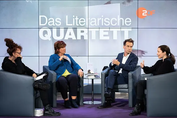 Capa de Das Literarische Quartett
