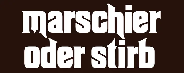 Capa de March or Die