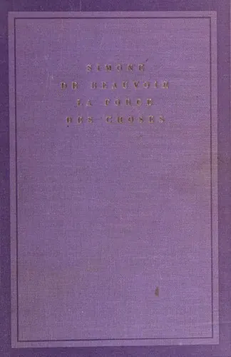 Portada de La fuerza de las cosas